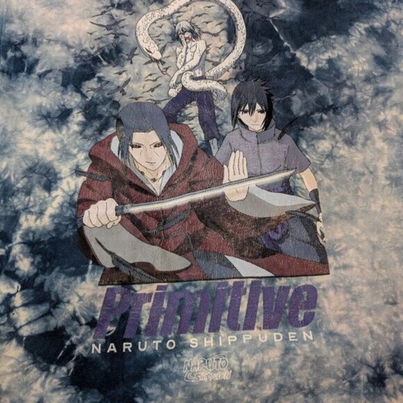 Primitive x Naruto Shippuden Tye Dye T Shirt Men Size Small - Picture 4 of 10